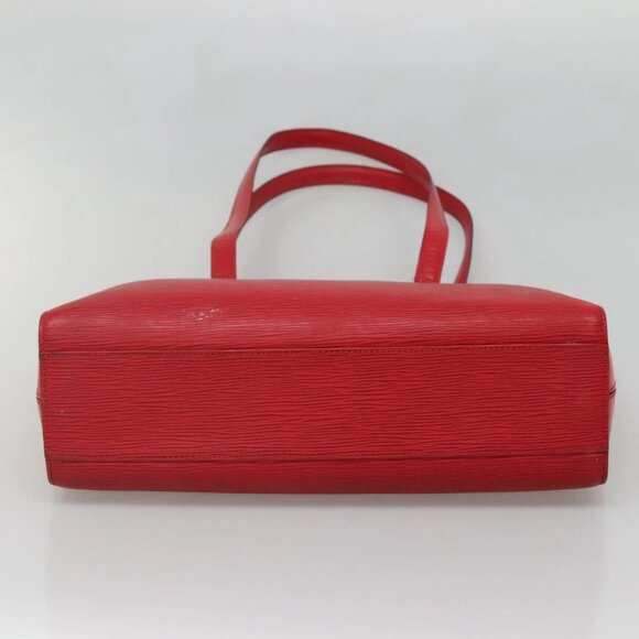 LOUIS VUITTON Epi Duplex Tote Bag Red M52427 LV Auth 133839 - Picture 6 of 15